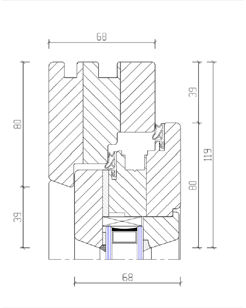 Holz- und Holz-Aluminiumfenster