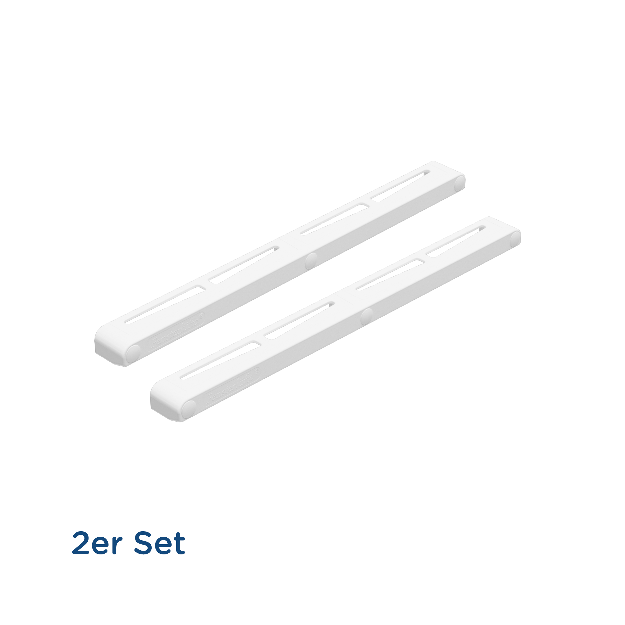 Fensterluefto universal weiß 2er Set